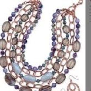 Premier Designs English Rose multiwear necklace